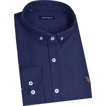 TOM PENN OXFORD SHIRT - NAVY