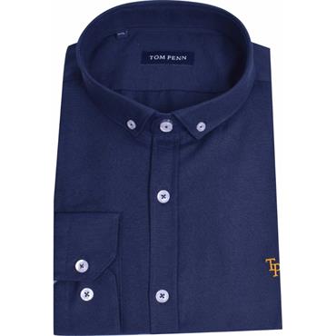 TOM PENN OXFORD SHIRT - NAVY