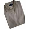 TOM PENN V-NECK POLO SHIRT - BEIGE