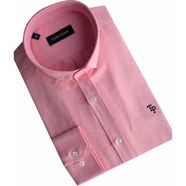 TOM PENN OXFORD SHIRT - PINK