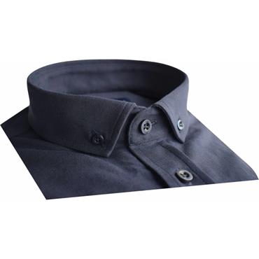 TOM PENN STRETCH JERSEY SHIRT - NAVY