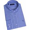 TOM PENN OXFORD STRIPE SHIRT - BLUE