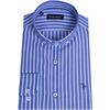 TOM PENN OXFORD STRIPE SHIRT - BLUE