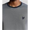 LYLE&SCOTT PIQUE INTERLOCK T-SHIRT - NAVY