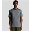 LYLE&SCOTT PIQUE INTERLOCK T-SHIRT - NAVY