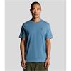 LYLE&SCOTT PLAIN T-SHIRT - BLUE