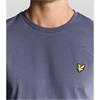 LYLE&SCOTT PLAIN T-SHIRT - PURPLE
