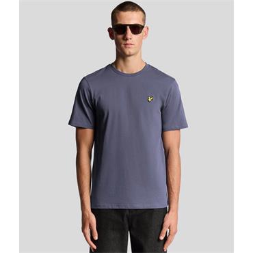LYLE&SCOTT PLAIN T-SHIRT - PURPLE