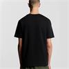 LYLE&SCOTT COTTON CREW NECK T-SHIRT - BLACK