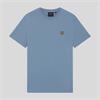 LYLE&SCOTT COTTON CREW NECK T-SHIRT - BLUE