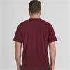 LYLE&SCOTT COTTON CREW NECK T-SHIRT - BURGUNDY