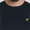 LYLE&SCOTT COTTON CREW NECK T-SHIRT - NAVY