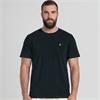 LYLE&SCOTT COTTON CREW NECK T-SHIRT - NAVY