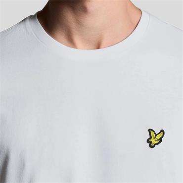 LYLE&SCOTT COTTON CREW NECK T-SHIRT - WHITE