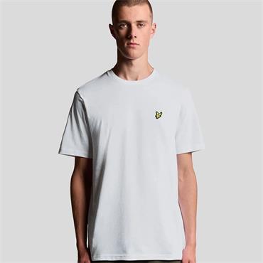 LYLE&SCOTT COTTON CREW NECK T-SHIRT - WHITE