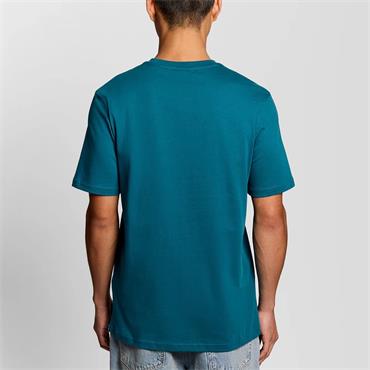 LYLE&SCOTT PLAIN T-SHIRT - BLUE
