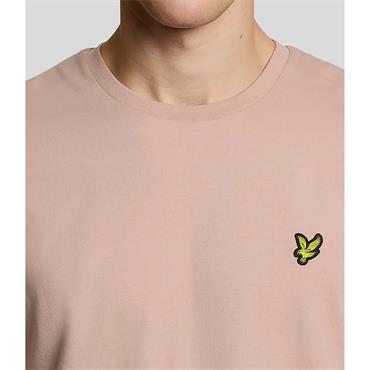 LYLE&SCOTT PLAIN T-SHIRT - PINK