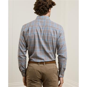 MAGEE TULLAGH CLASSIC SHIRT - BROWN