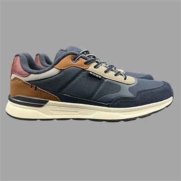 BOWE TWENTY FIVE CASUAL TRAINER - NAVY