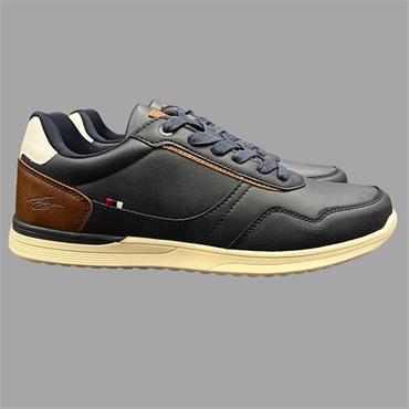 BOWE TWENTY FOUR CASUAL TRAINER - NAVY