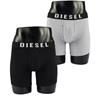 DIESEL QUINLIN 2 PACK BOXERS - BLACK