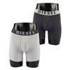 DIESEL QUINLIN 2 PACK BOXERS - GREY