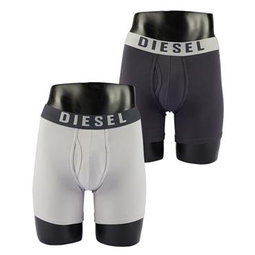 DIESEL QUINLIN 2 PACK BOXERS - GREY