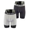 DIESEL QUINLIN 2 PACK BOXERS - GREY