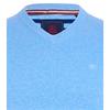 ANDRE VALENCIA V-NECK JUMPER - BLUE