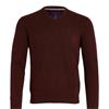 ANDRE VALENCIA V-NECK JUMPER - BROWN