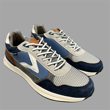 LLOYD&PRYCE WALLIS CASUAL TRAINER - BLUE