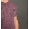 DIESEL BASIC SKY T-SHIRT - BURGUNDY