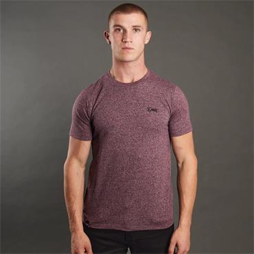 DIESEL BASIC SKY T-SHIRT - BURGUNDY