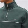 DIESEL SIMON 1/2 ZIP - GREEN