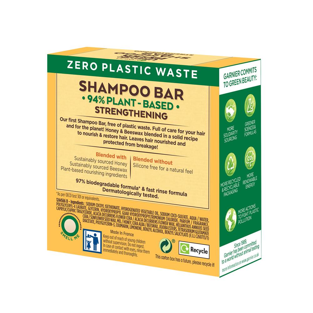 Garnier Ultimate Blends Honey Treasures Shampoo Bar 60g McGorisks