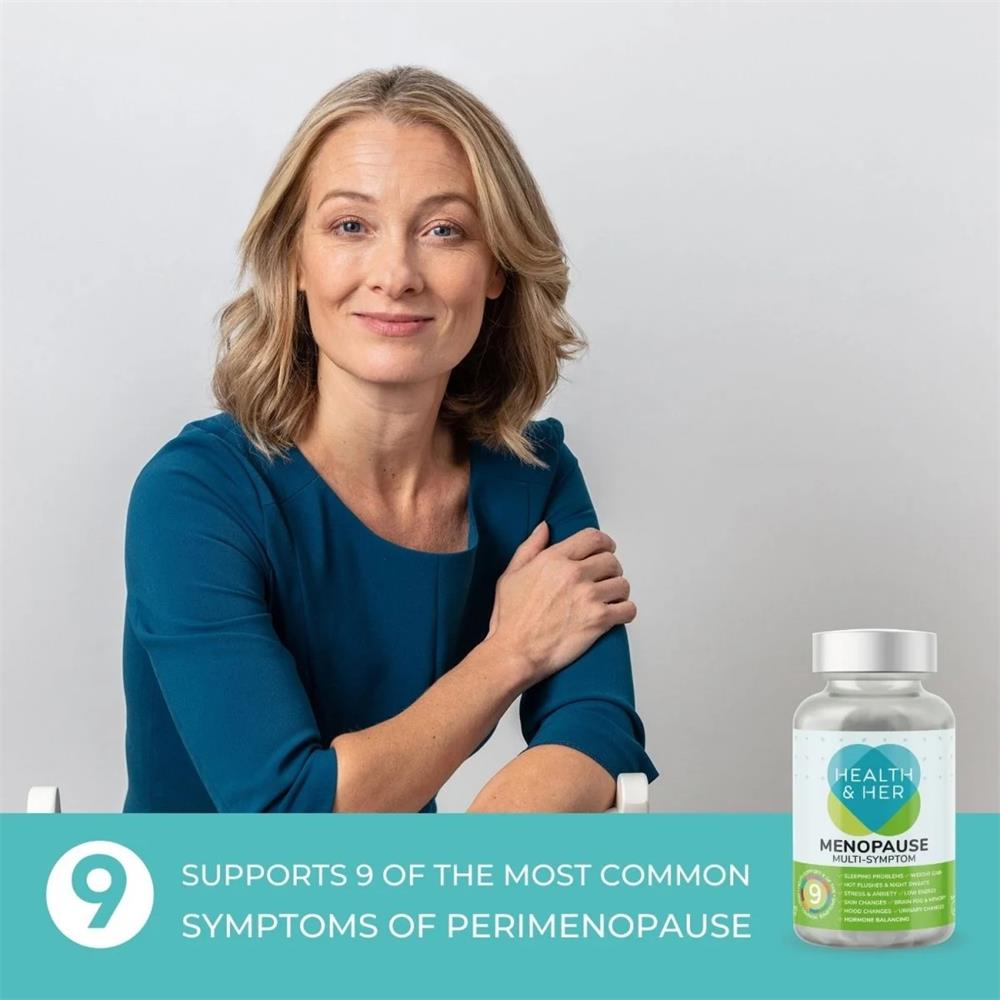 Health & Her Menopause Supplement 60 Capsules McGorisks Pharmacy and