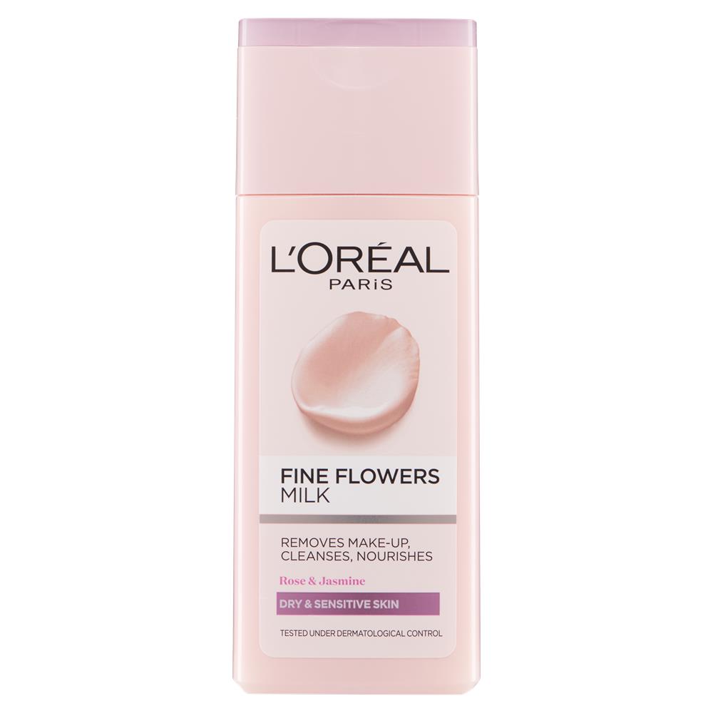 L'Oreal Paris Fine Flowers Cleansing Milk 200ml McGorisks Pharmacy