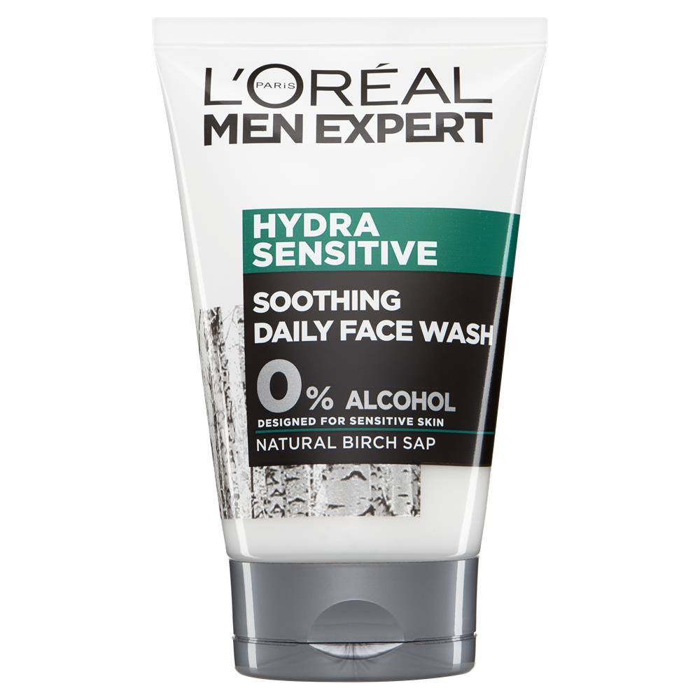 L'Oreal Paris Men Expert Hydra Sensitive Soothing Daily Face Wash 100ml