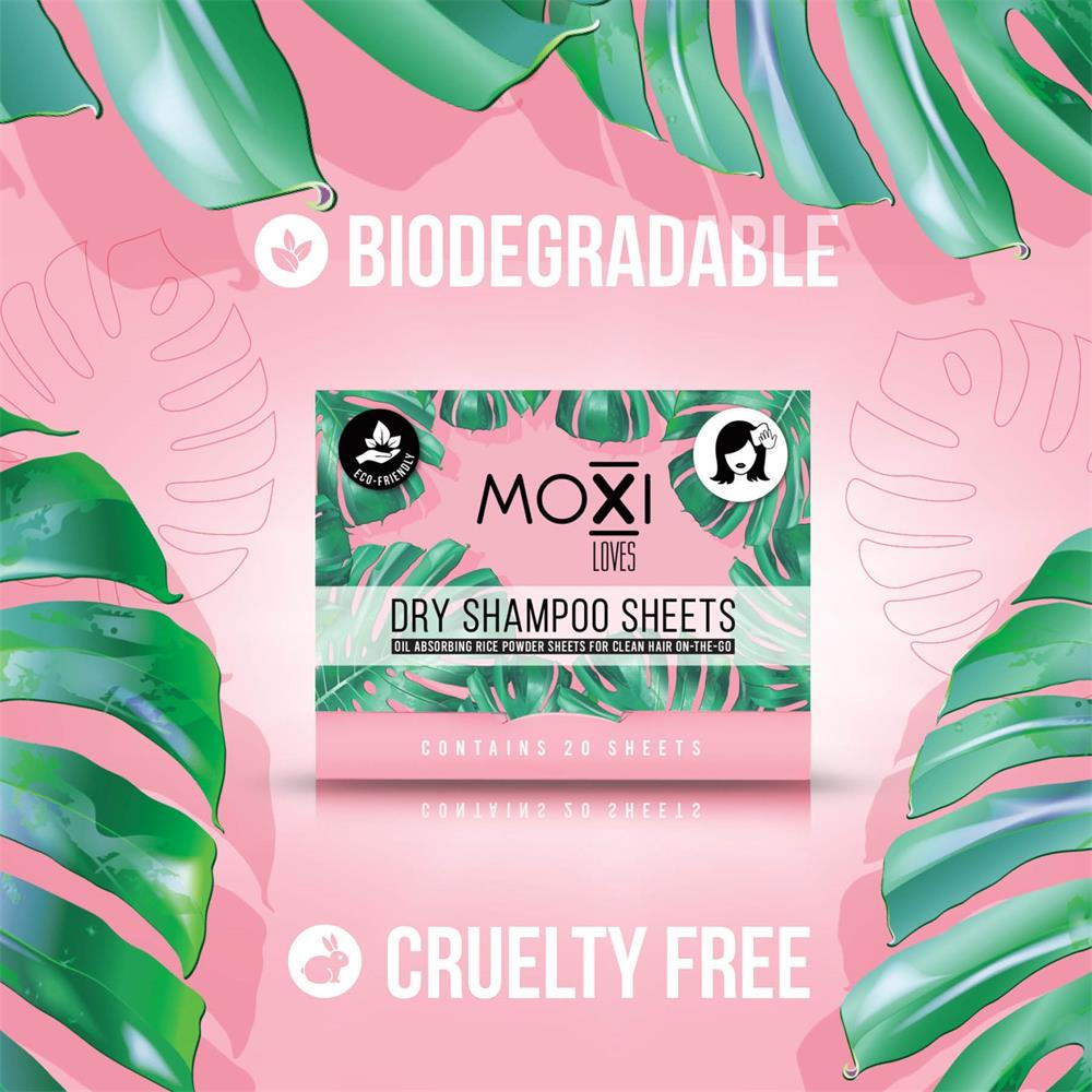 Moxi Loves Dry Shampoo Sheets McGorisks Pharmacy and Beauty Ireland