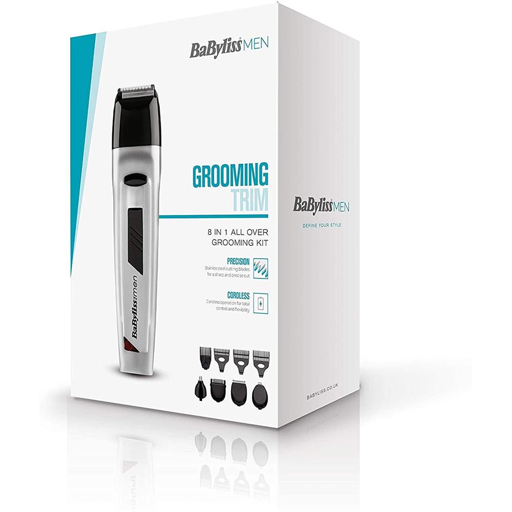 BaByliss For Men 8 in 1 All Over Grooming Kit 7056NU McGorisks Pharmacy and Beauty Ireland
