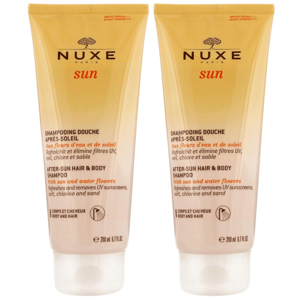 Nuxe Sun AfterSun Hair & Body Shampoo Twin Pack 2 x 150ml McGorisks