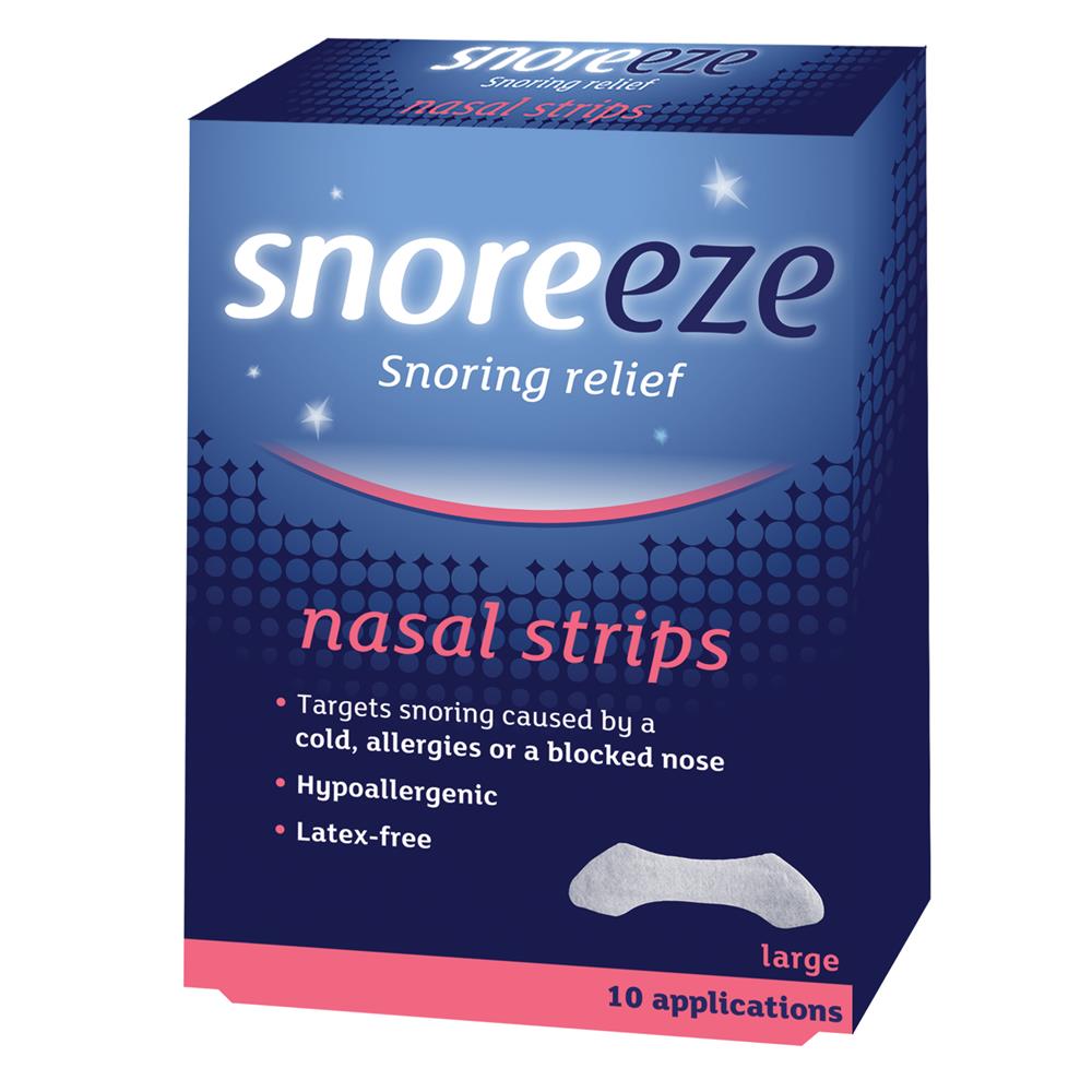 Snoreeze Nasal Strips 10s McGorisks Pharmacy and Beauty Ireland