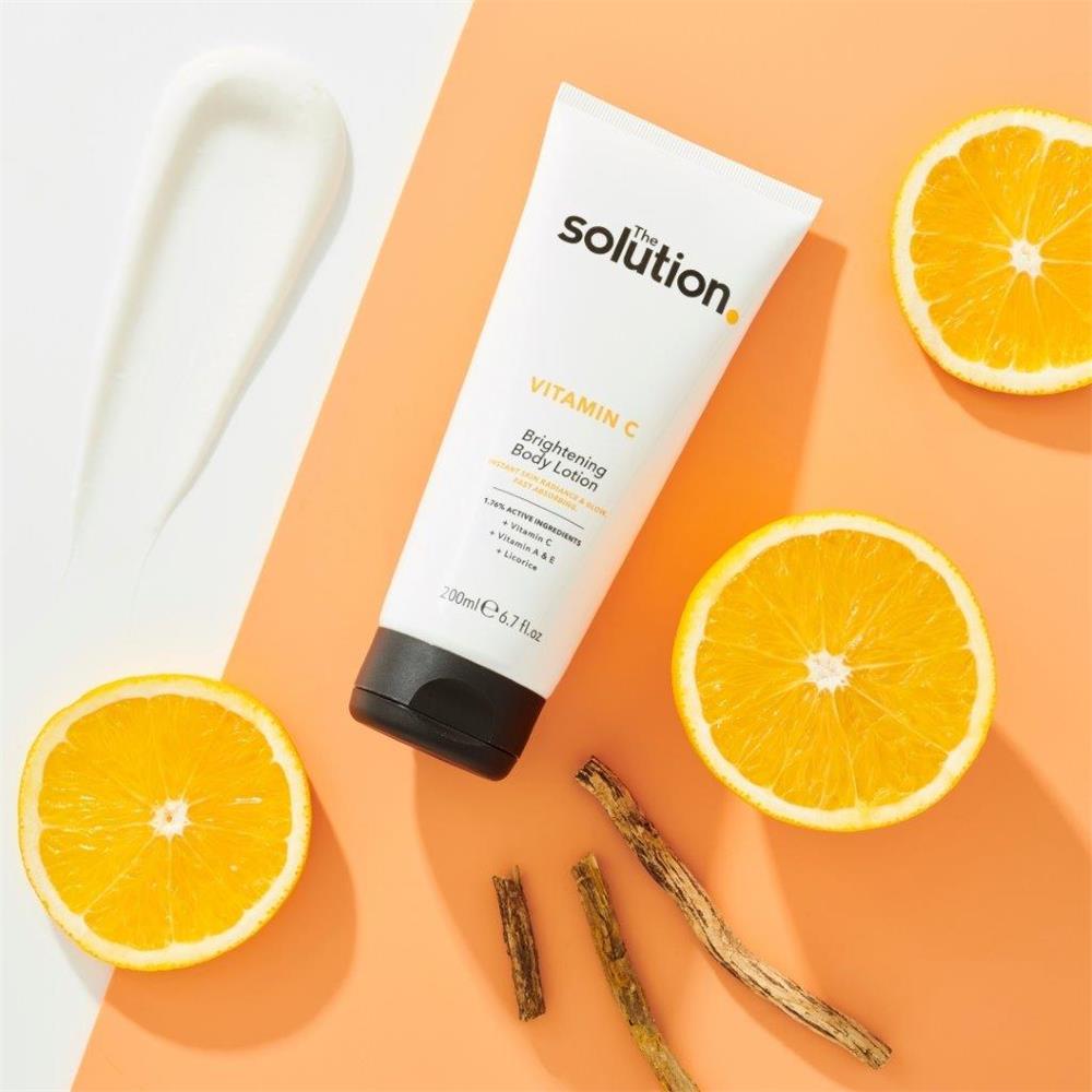 The Solution Vitamin C Brightening Body Lotion 200ml McGorisks Pharmacy and Beauty Ireland