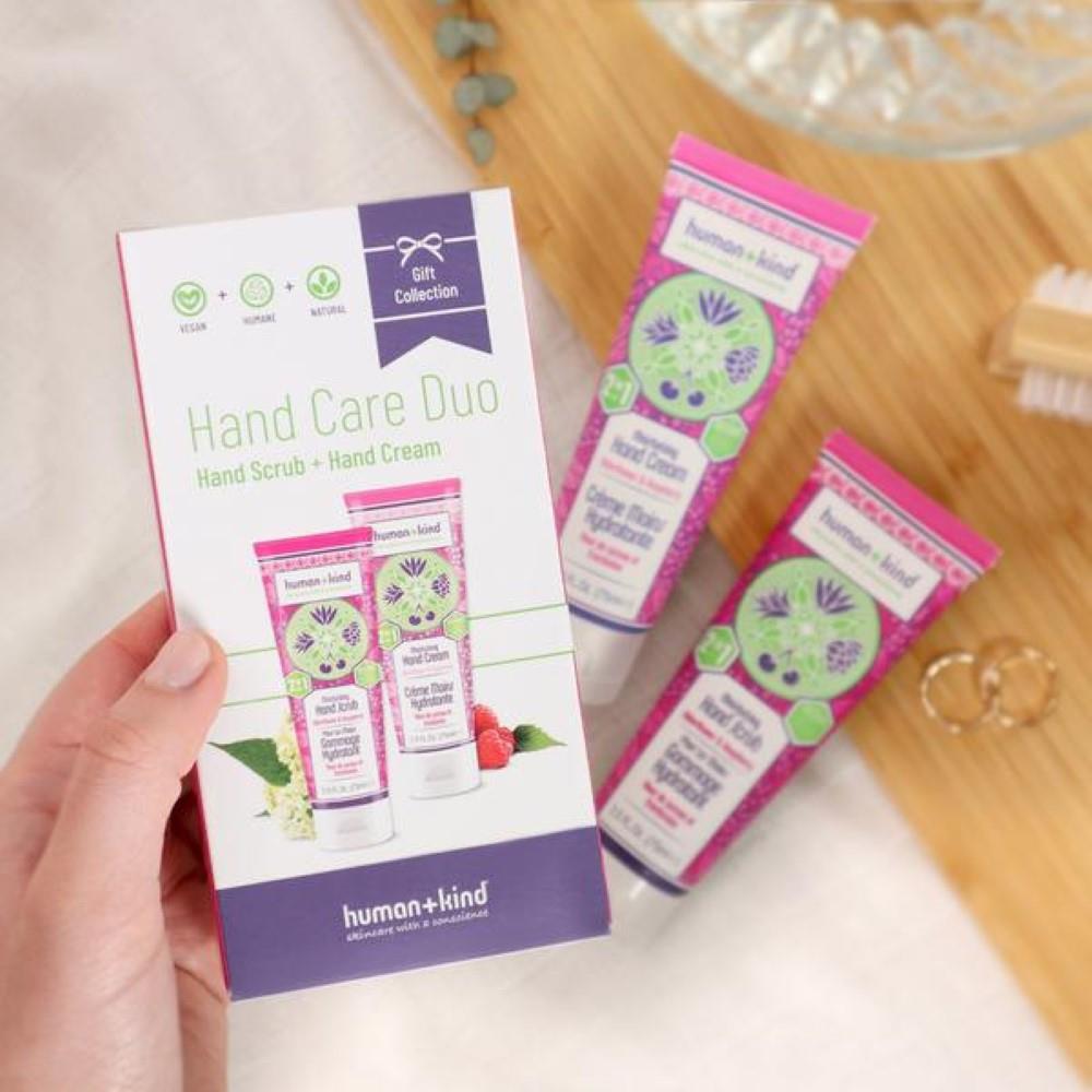 Human + Kind Hand Cream + Hand Scrub Duo Elderflower McGorisks