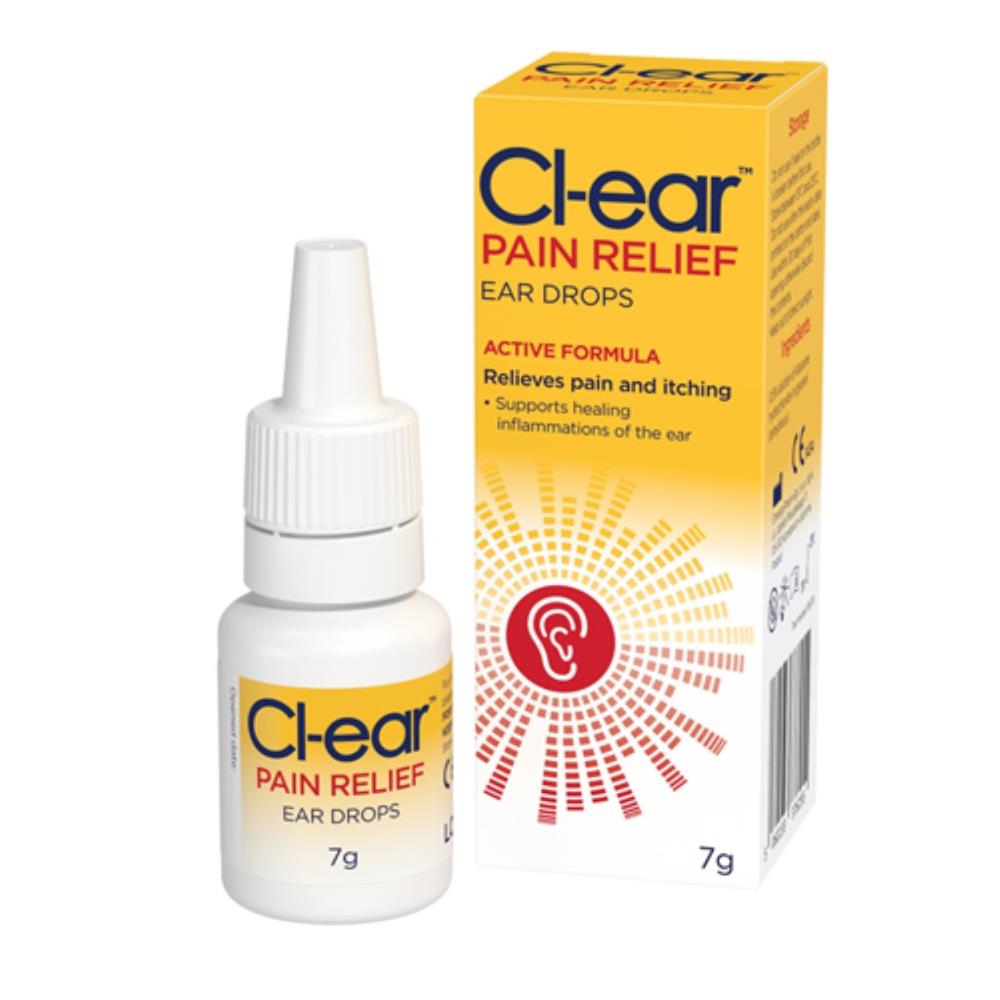 Clear Pain Relief Ear Drops McGorisks Pharmacy and Beauty Ireland