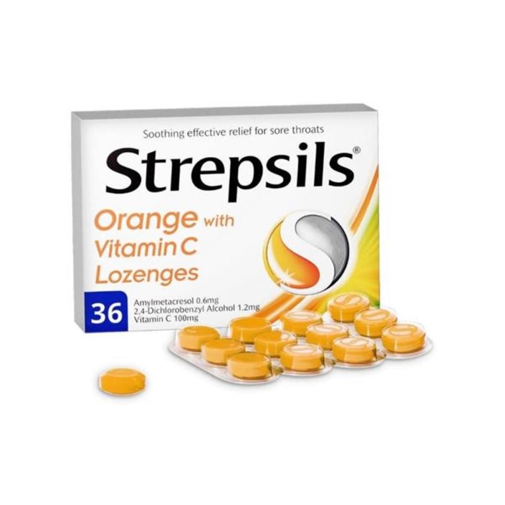 strepsils vitc orange b/36ces