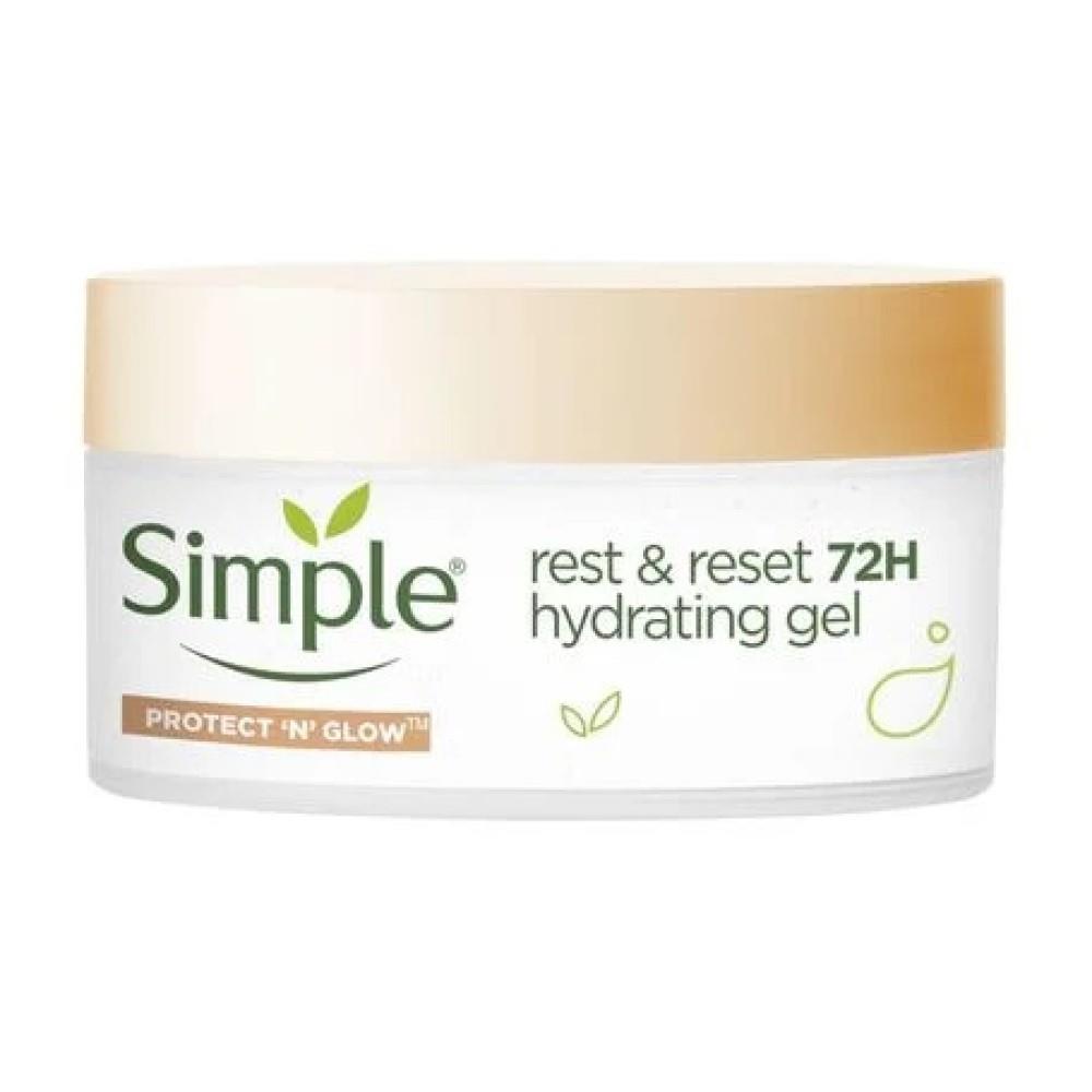 Simple Protect 'n' Glow Rest & Reset 72h hydrating gel 50ml McGorisks
