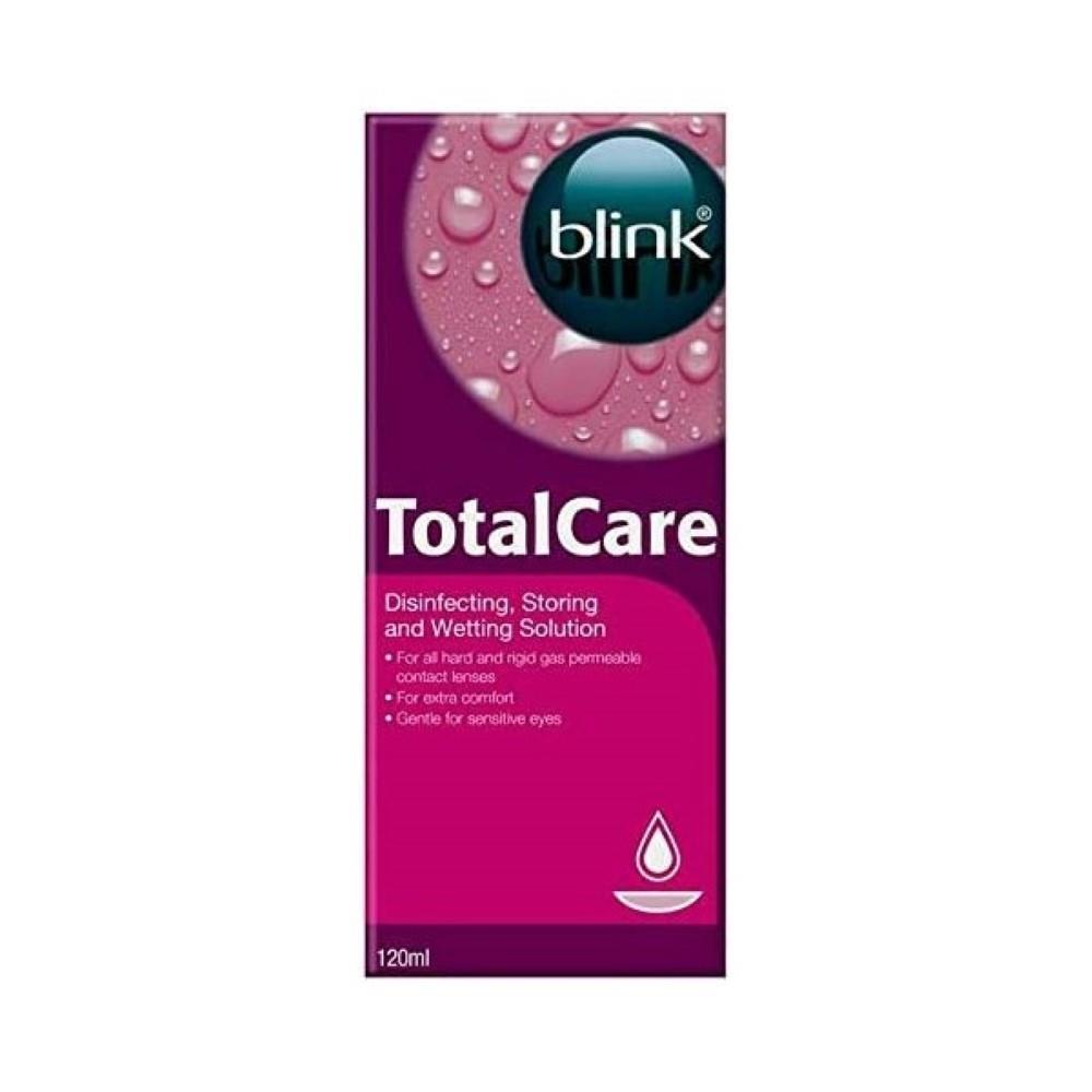 Blink Total Care Disinfecting, Storing & Wetting Solution 120ml