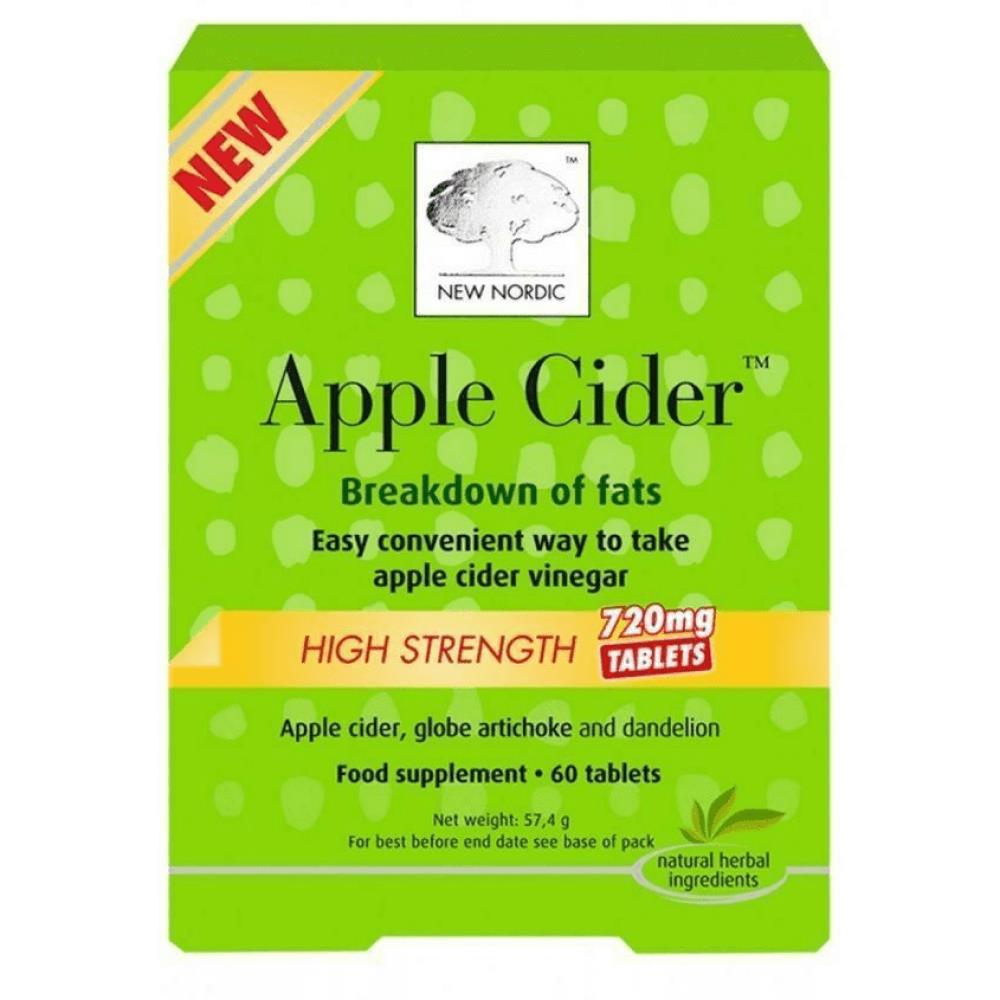 New Nordic Apple Cider High Strength 60 Tablets McGorisks Pharmacy
