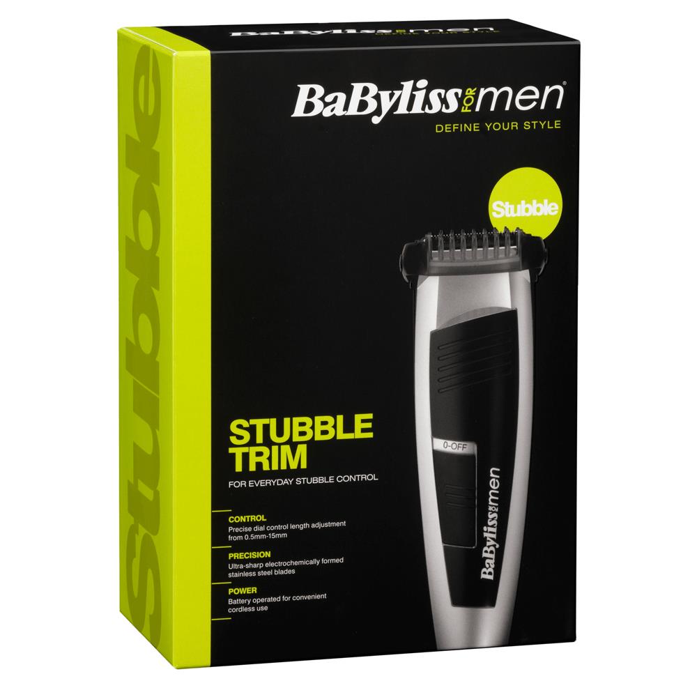 BaByliss For Men Stubble Trimmer 7848U McGorisks Pharmacy and Beauty